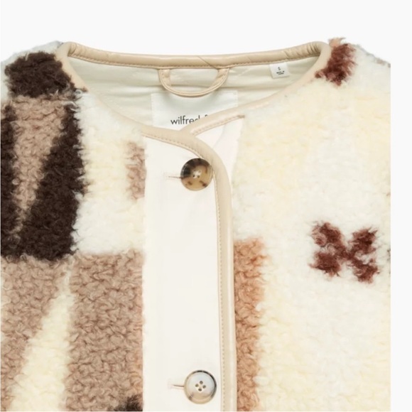 Wilfred Free Aritzia sherpa fleece jacket - Picture 4 of 8